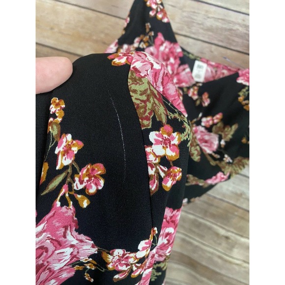 BP Midi Slip Dress Pink Shock Spaced Tea Rose Size Small - Picture 8 of 8